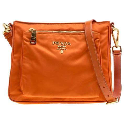 prada orange vitella studded handbag|prada crossbody handbags.